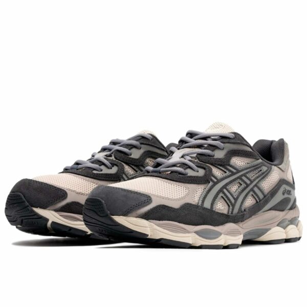 asics gel nyc oatmeal obsidian grey 1201A789_250