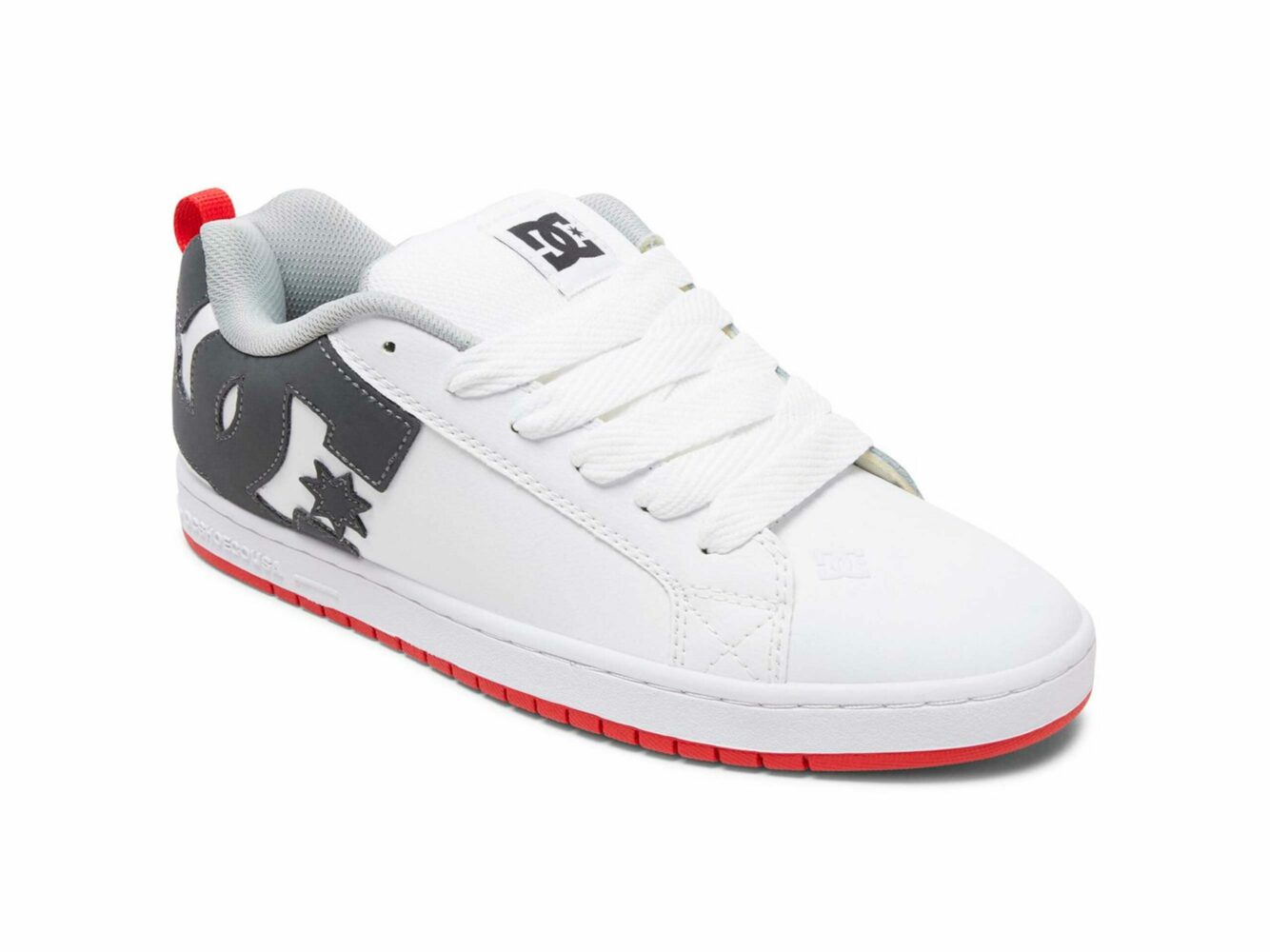 dc shoes court graffik white red 300529_WYR купить