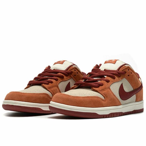 nike dunk low pro sb dark russet BQ6817_202