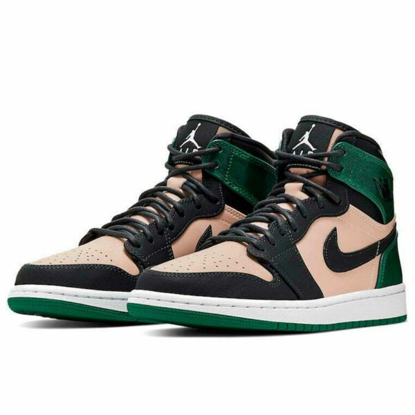 nike air Jordan 1 retro high bio beige anthracite mystic green AH7389_203