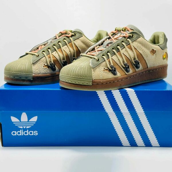 adidas superstar melting sadness green brown H06340