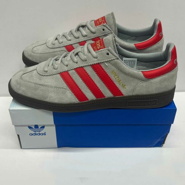 adidas handball spezial grey red EF5747