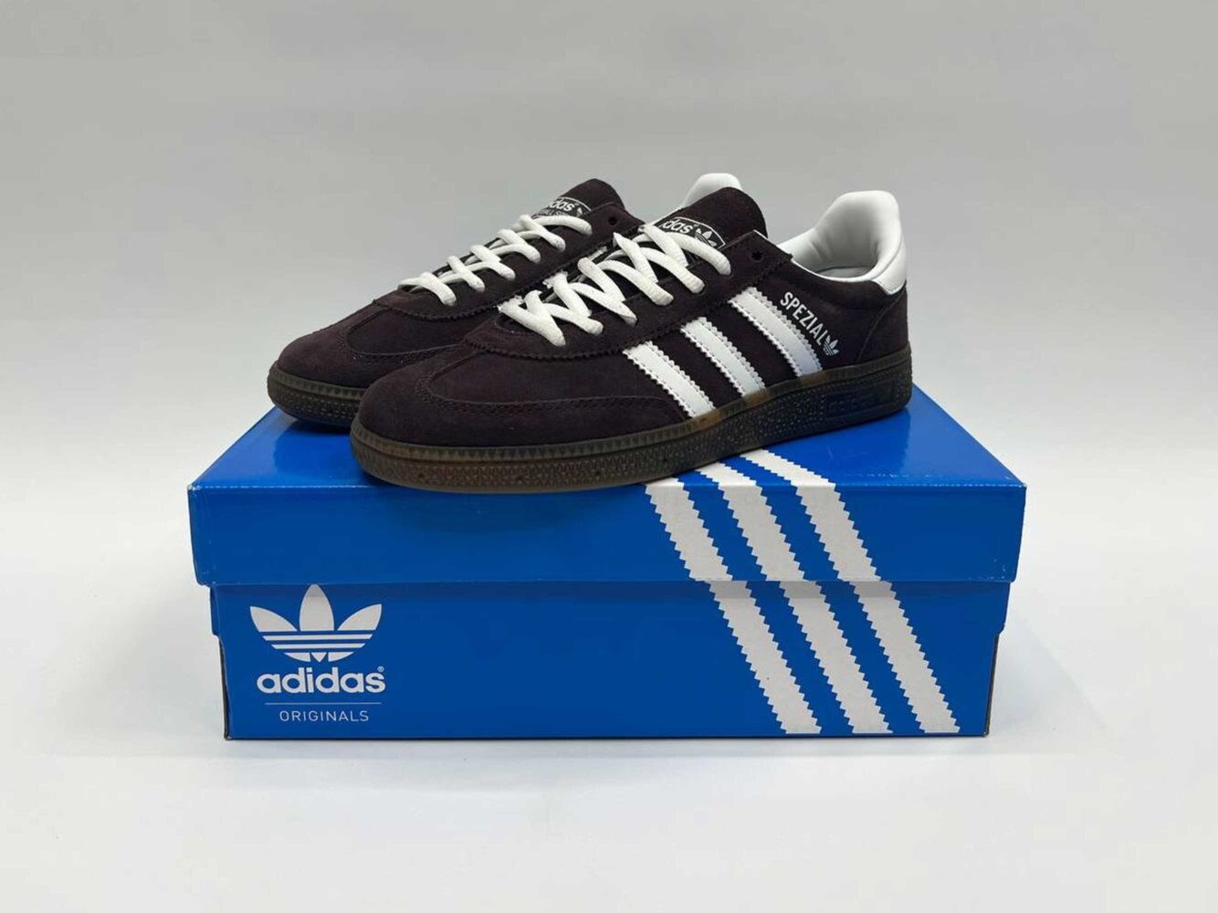 Adidas Original Handball Spezial Shadow brown gum IF8914 интернет магазин