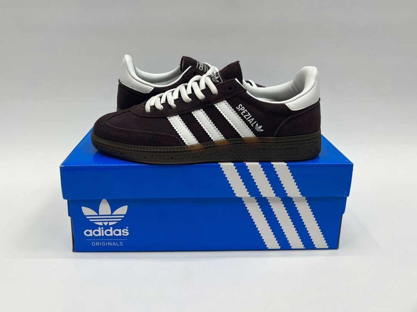 Adidas Original Handball Spezial Shadow brown gum IF8914 интернет магазин