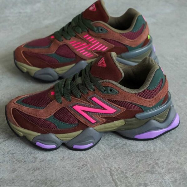 New Balance 9060 Rich Oak Burgundy U9060BUR