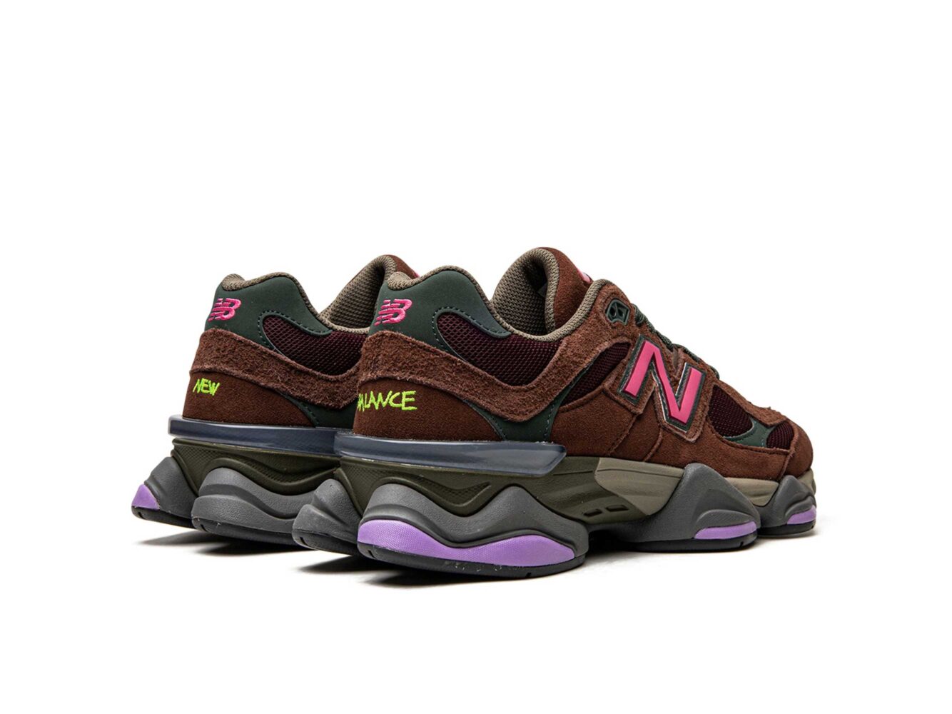 New Balance 9060 Rich Oak Burgundy U9060BUR купить