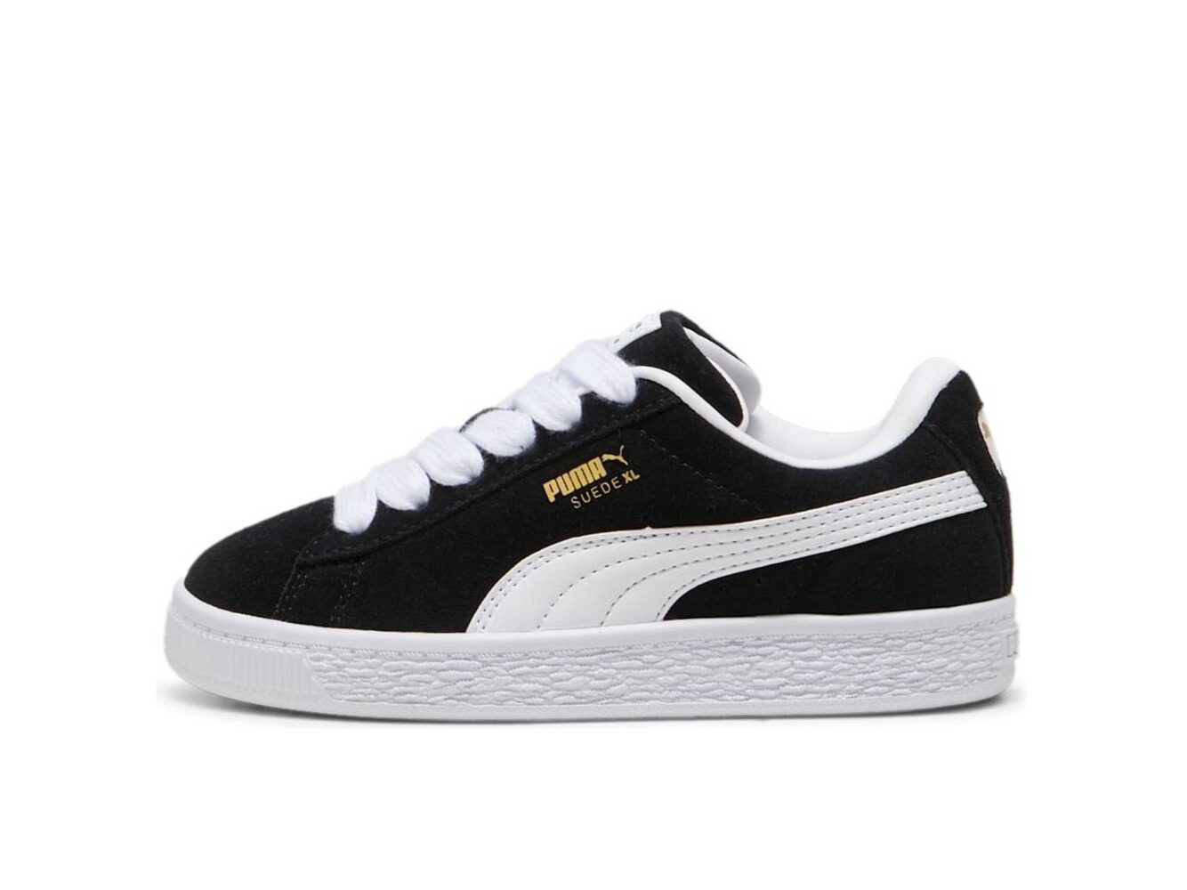 PUMA Suede XL Black White 396578_02 купить