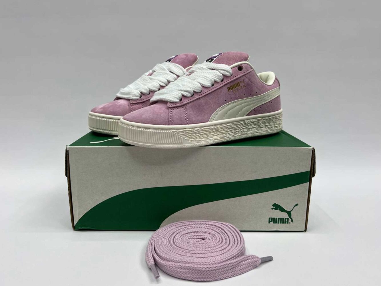 PUMA Suede XL Sneakers Grape Mist 397648_08 купить