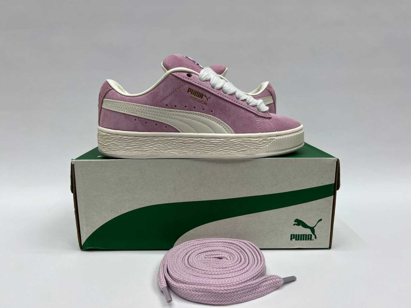 PUMA Suede XL Sneakers Grape Mist 397648_08 купить