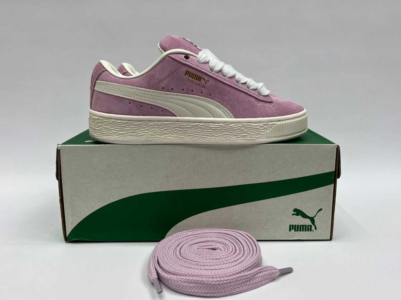 PUMA Suede XL Sneakers Grape Mist 397648_08 купить