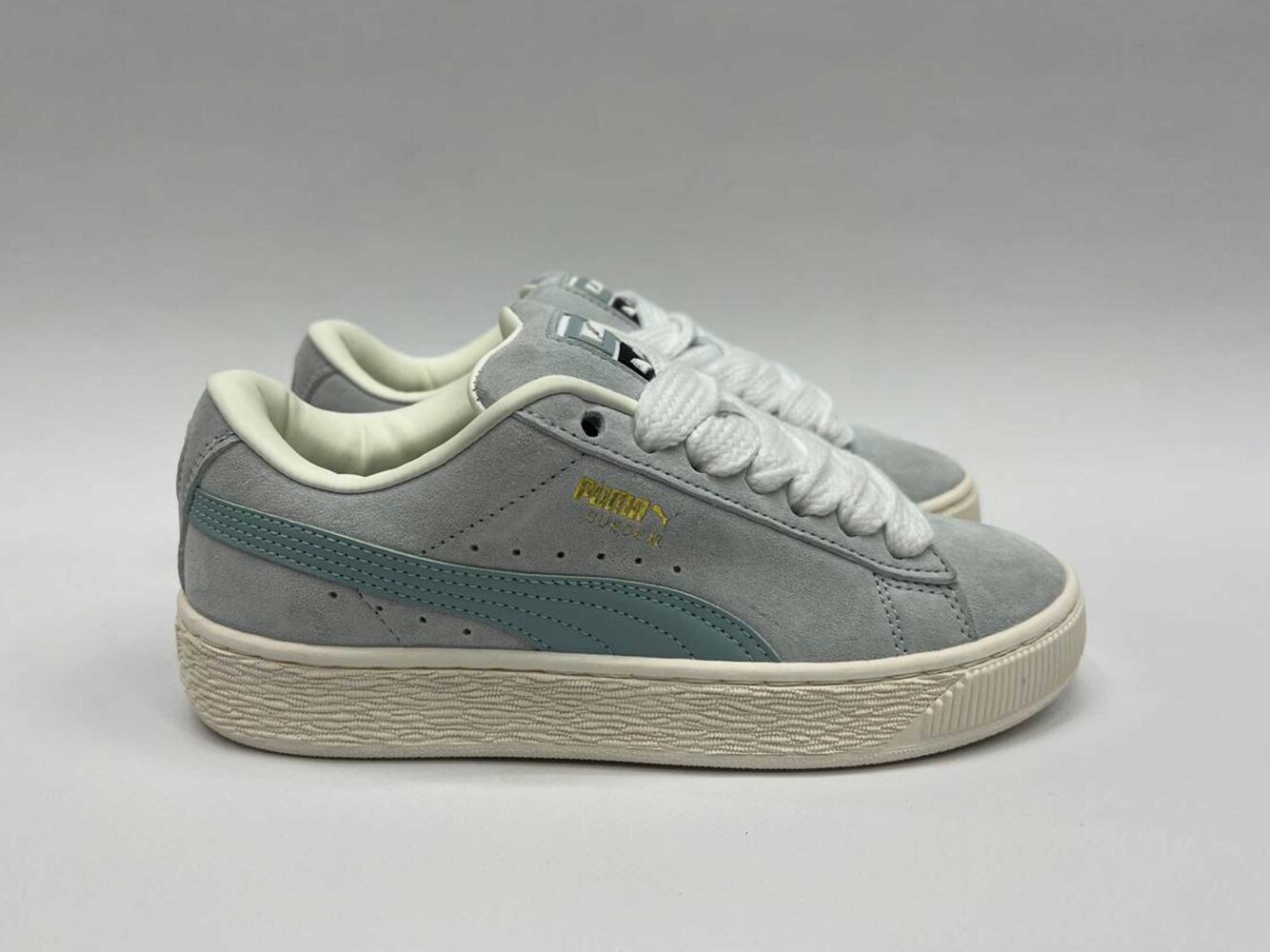 PUMA Suede XL Sneakers Blue White 395205_10 купить