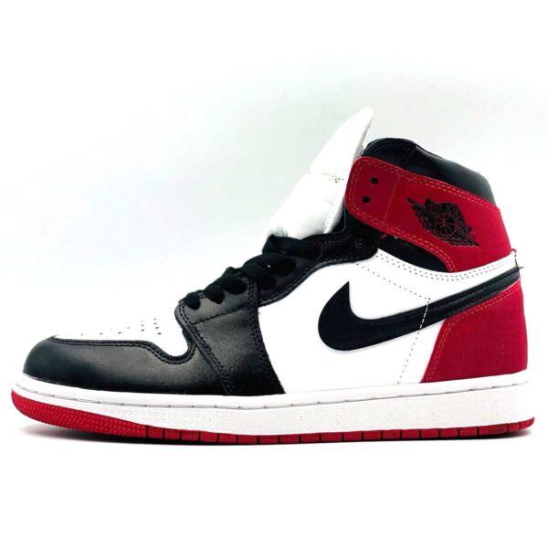 Nike Air Jordan 1 High Satin Black Toe Winter купить