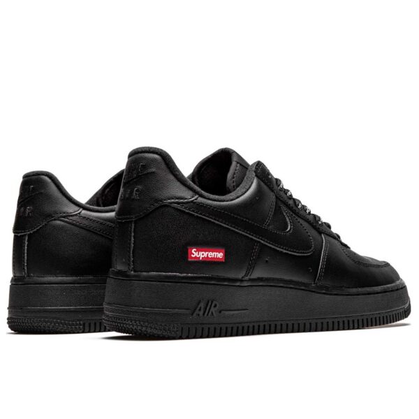 Nike x Supreme Air Force 1 Low Box Logo Black CU9225_001