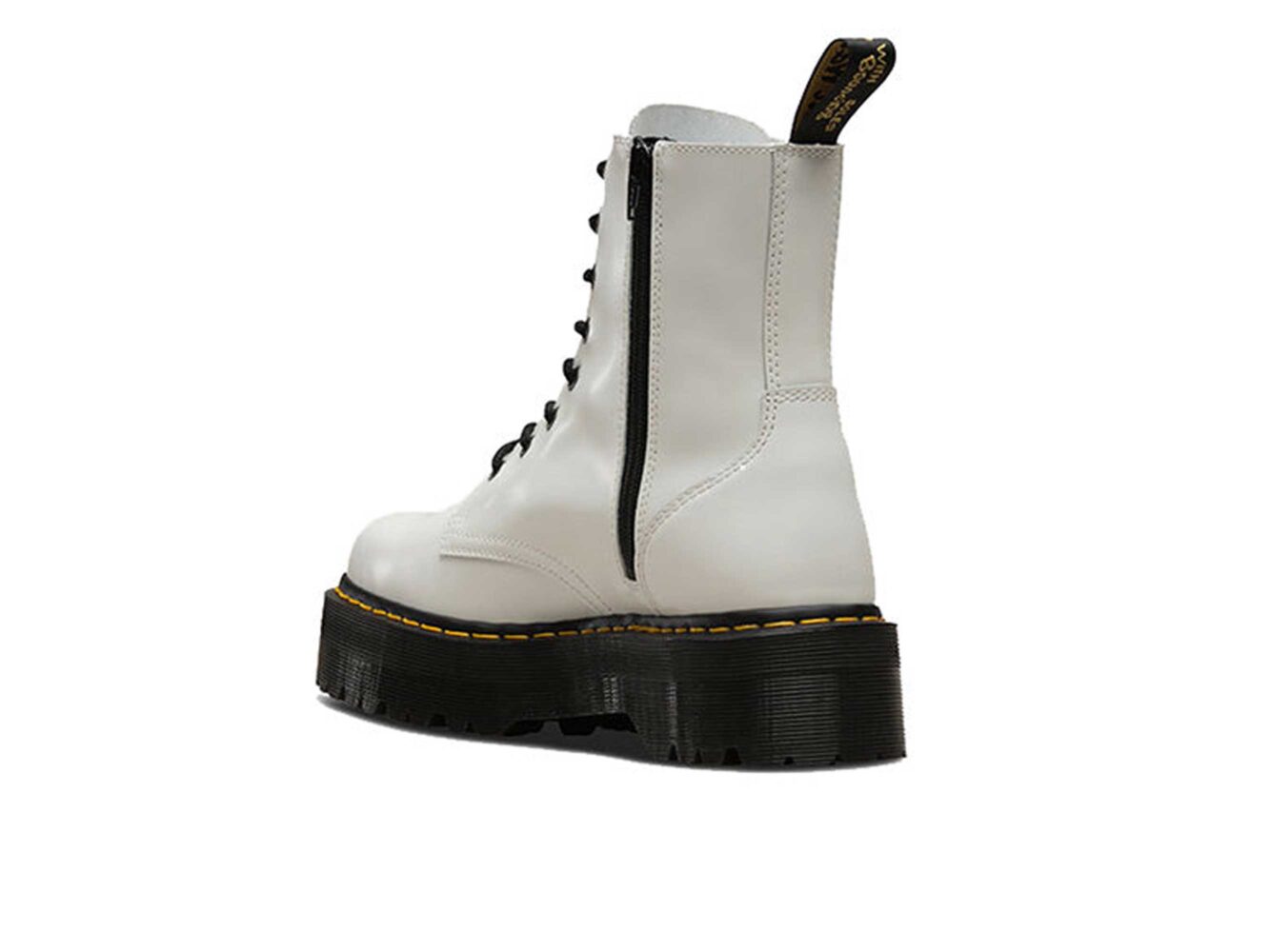 Dr.Martens Jadon Smooth Leather Platform Boot White 15265100 купить