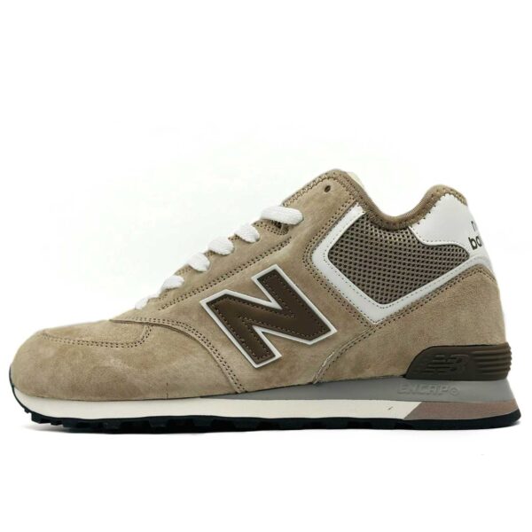 New Balance 574 Hi Beige Winter купить