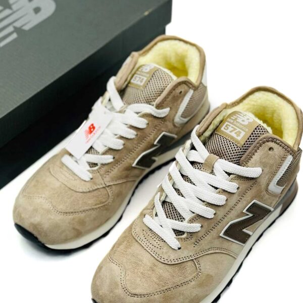 New Balance 574 Hi Beige Winter