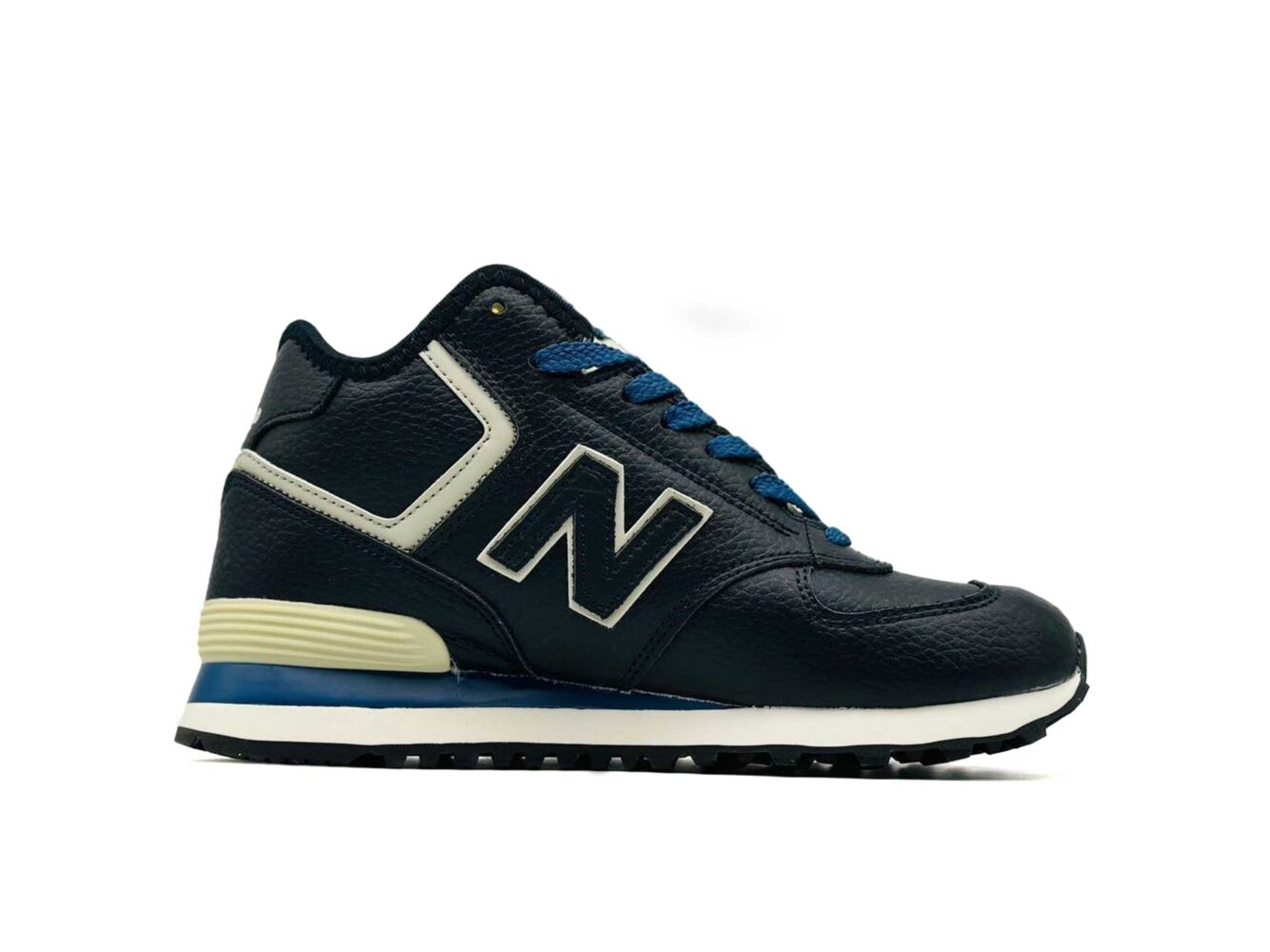 New Balance 574 Hi Winter Dark Blue купить