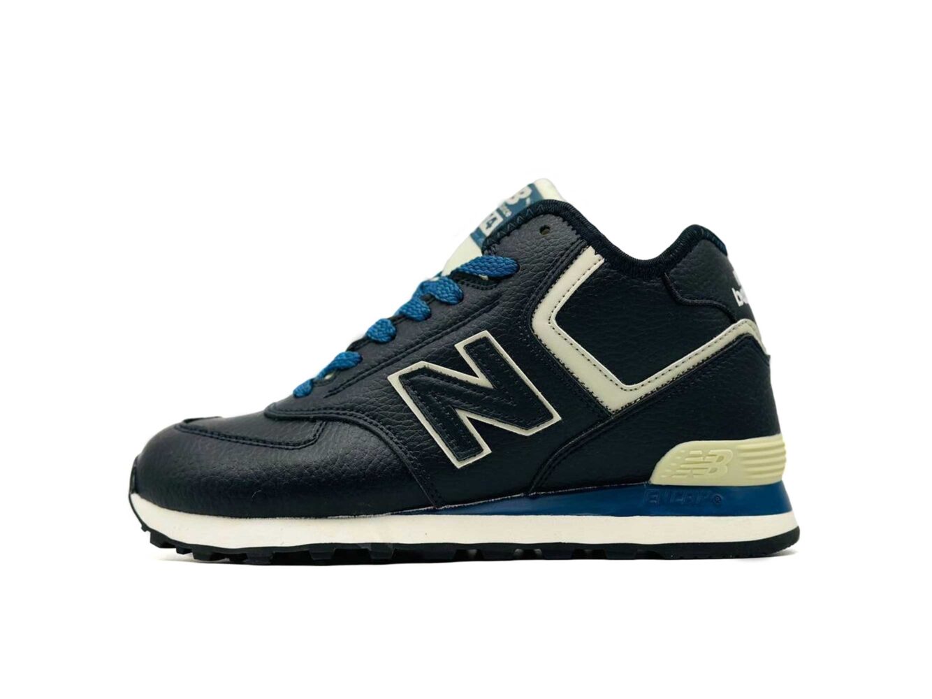 New Balance 574 Hi Winter Dark Blue купить