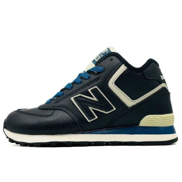 New Balance 574 Hi Winter Dark Blue купить