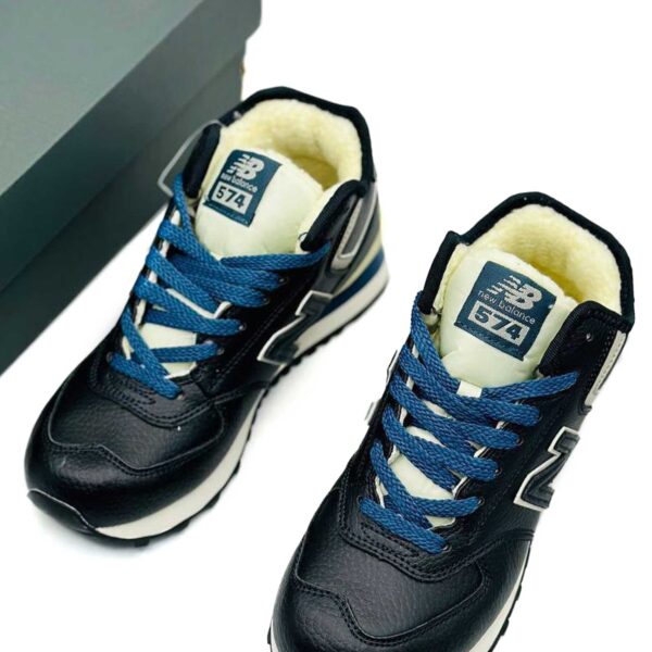 New Balance 574 Hi Winter Dark Blue