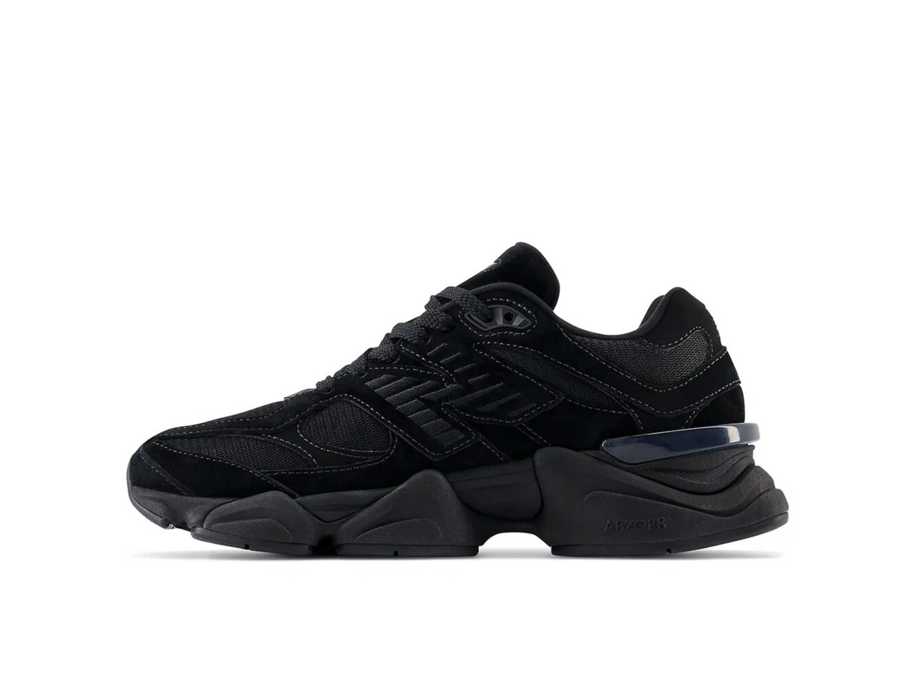 New Balance 9060 Triple Black U9060BPM купить