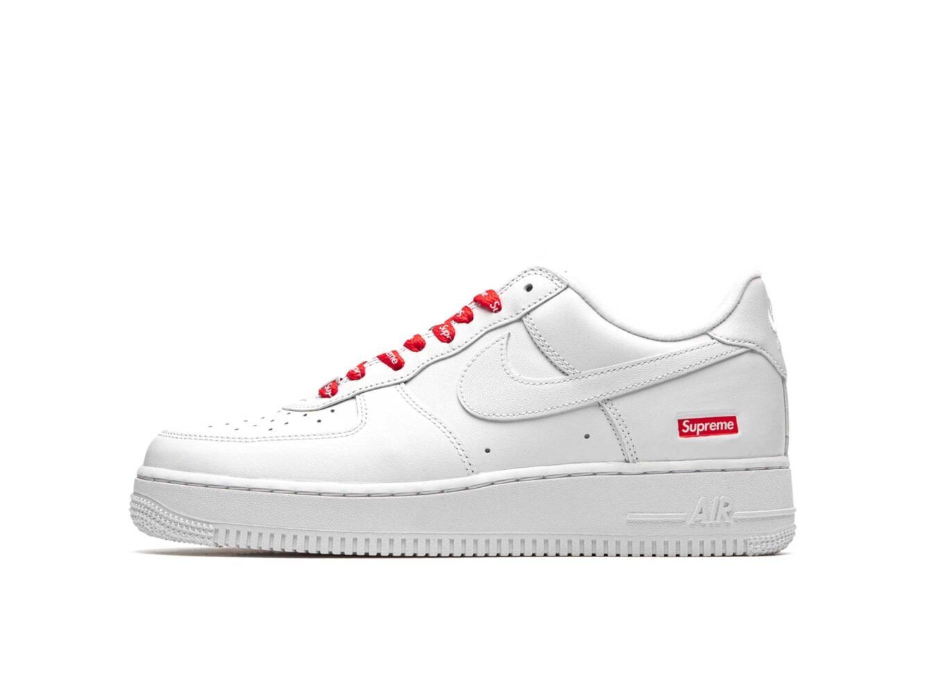 Nike Air Force 1 Low Supreme Mini Box Logo Black CU9225_001 купить