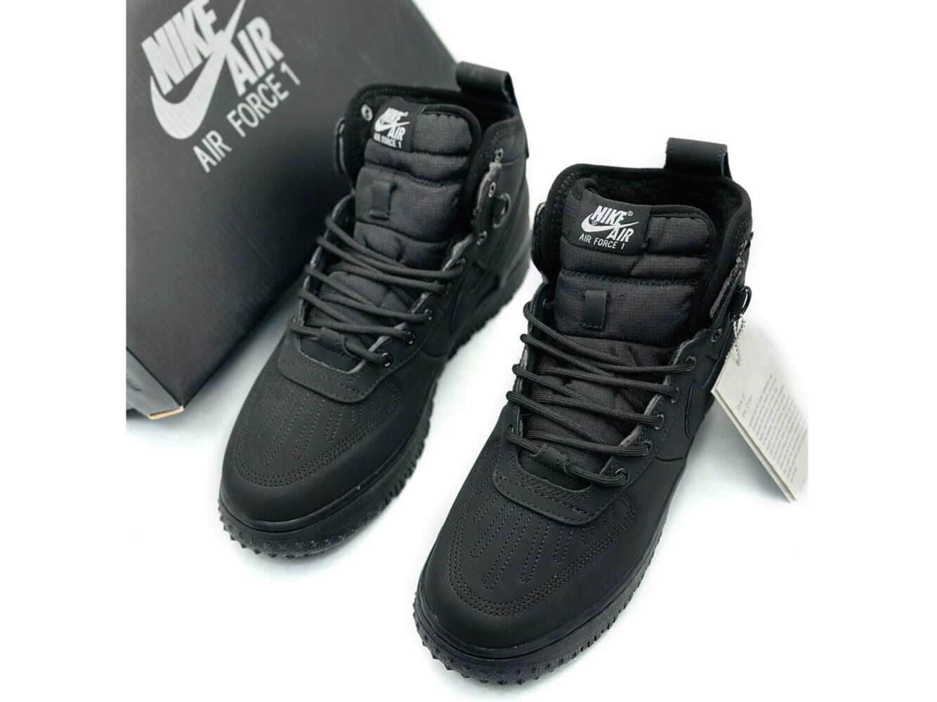 Nike Air Lunar Black Winter интернет магазин