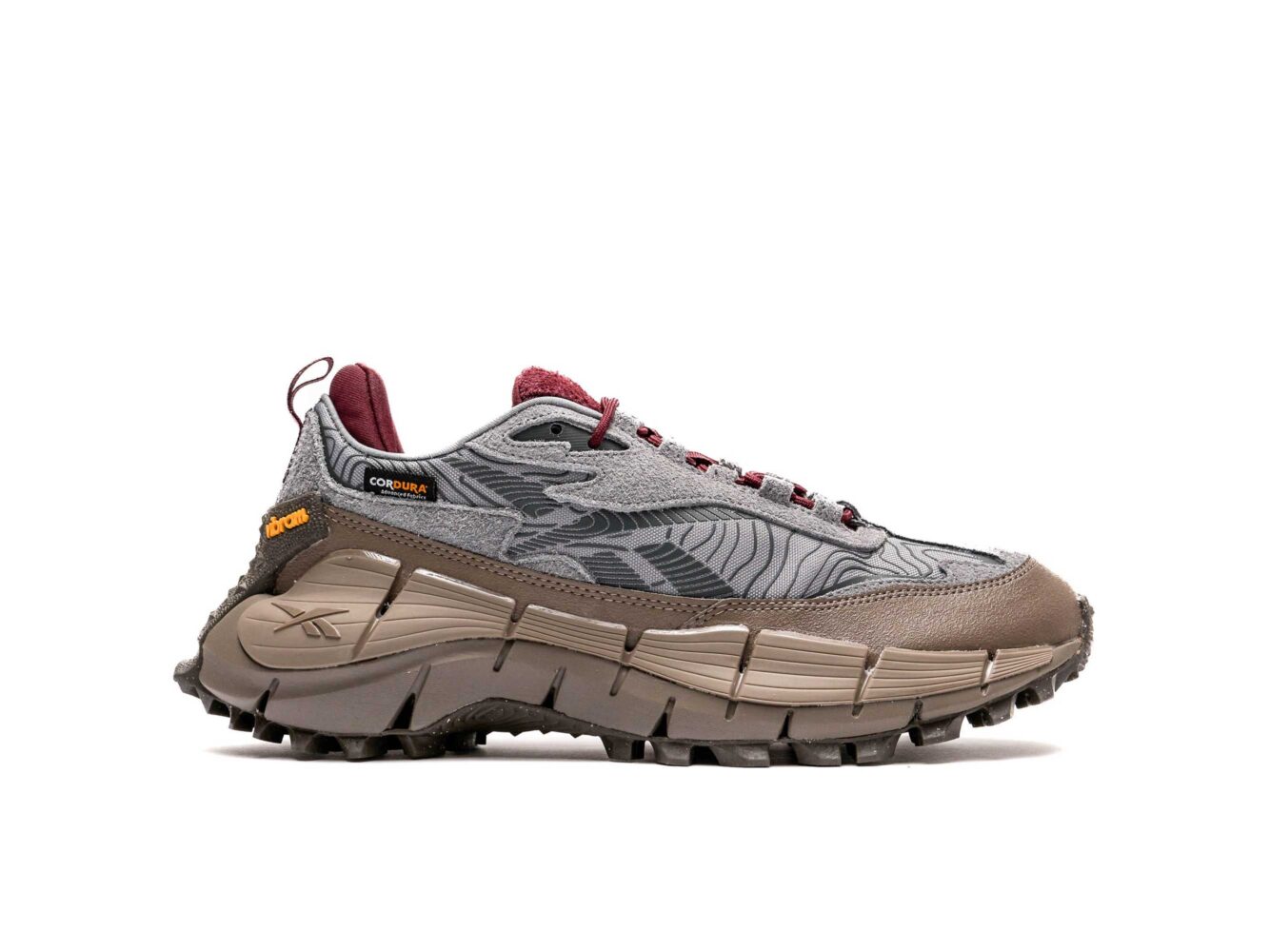 reebok zig kinetica 2.5 edge grey brown ig2739 купить