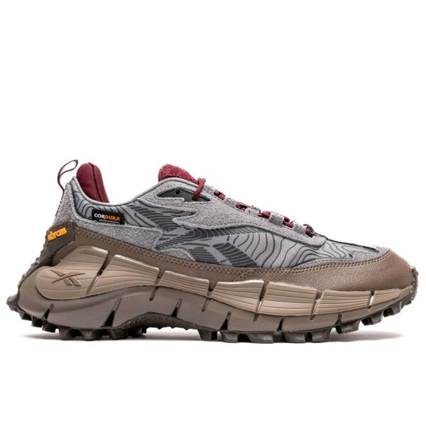 reebok zig kinetica 2.5 edge grey brown ig2739