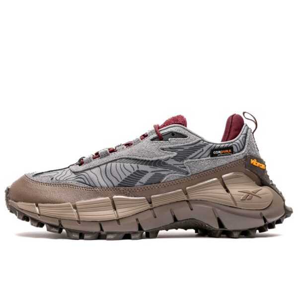 reebok zig kinetica 2.5 edge grey brown ig2739 купить