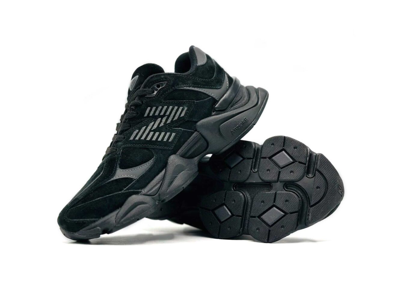 New Balance 9060 All Black Winter купить