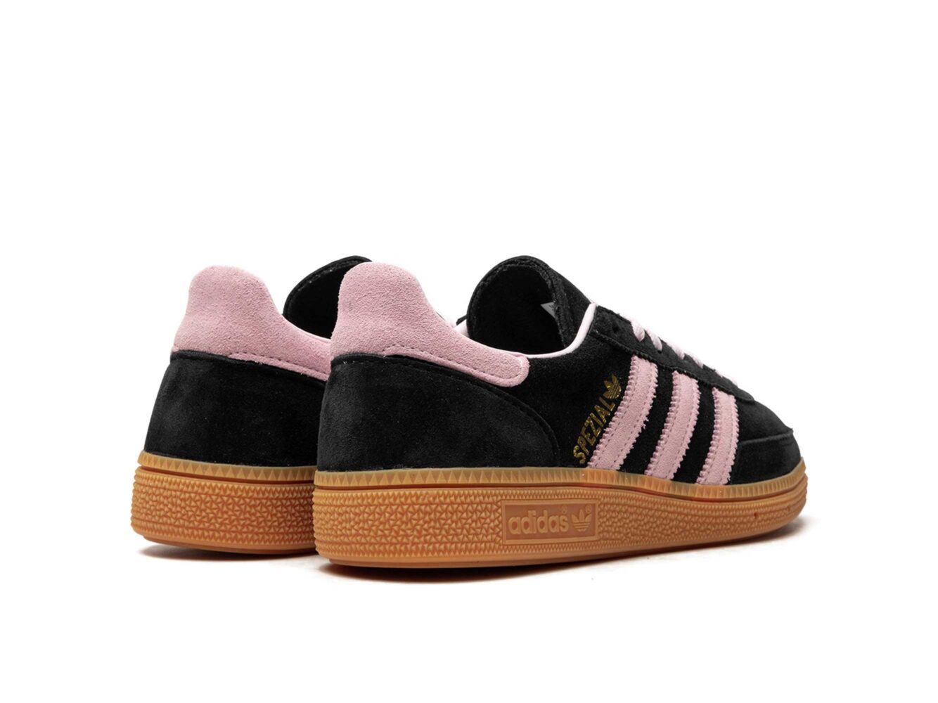 Adidas Handball Spezial WMNS black clear pink gum IE5897 купить