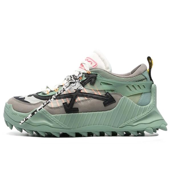 Off-White green & black Odsy 1000 sneakers OMIA139R21FAB0015110 купить