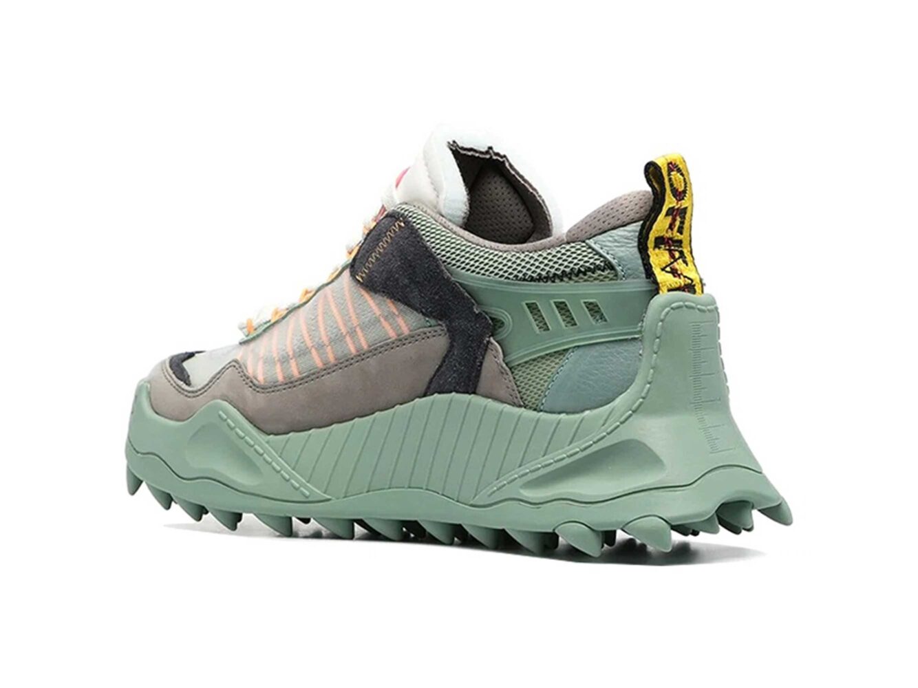 Off-White green & black Odsy 1000 sneakers OMIA139R21FAB0015110 купить