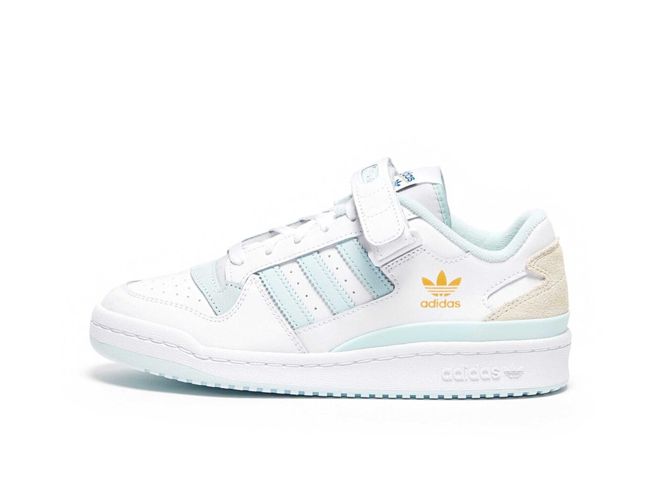 adidas forum low white almost blue GW4369 купить