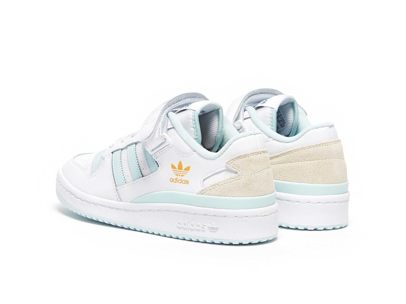 adidas forum low white almost blue GW4369 купить