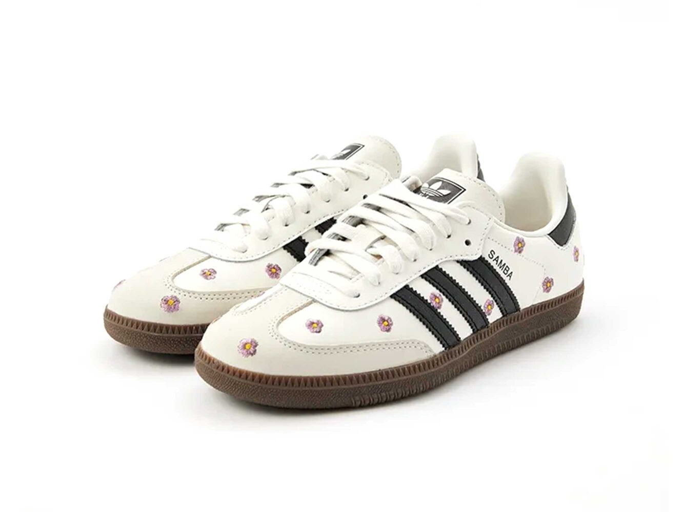 adidas wmns samba og white floral embroidery IF4398 купить