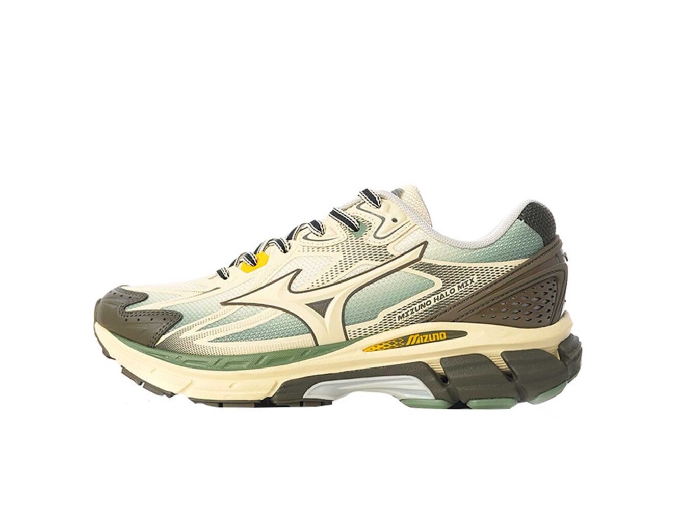 mizuno halo mix yellow green brown D1GH240808 купить