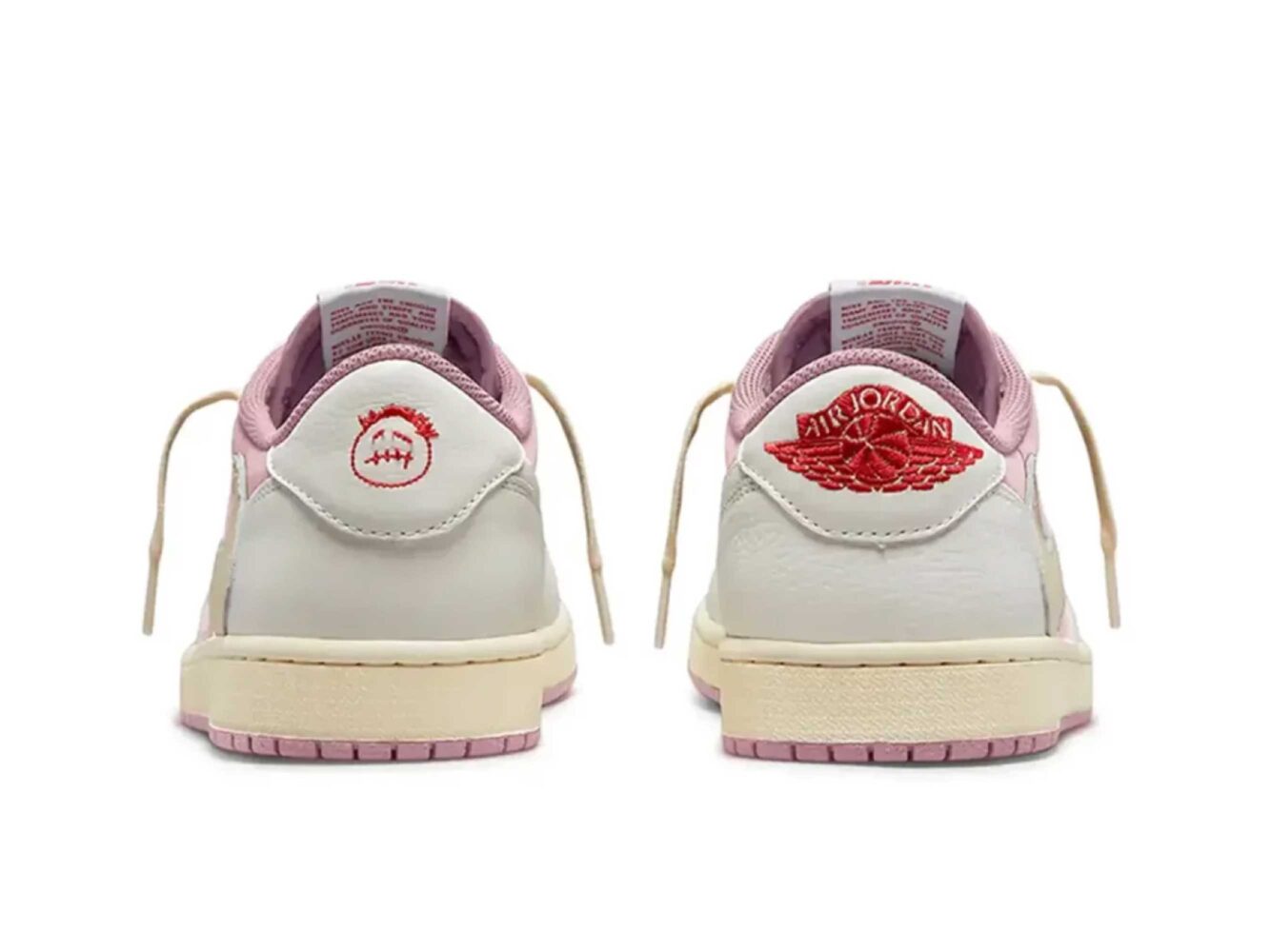 Travis Scott x Air Jordan 1 Low OG Shy Pink DM7866_106 купить