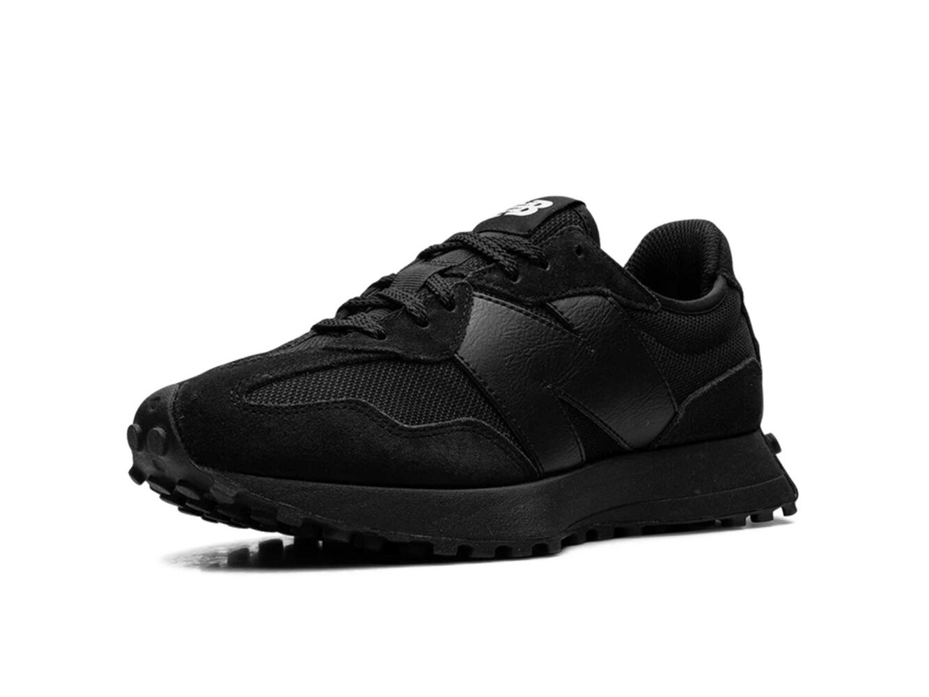 new balance 327 triple black MS327CTB купить