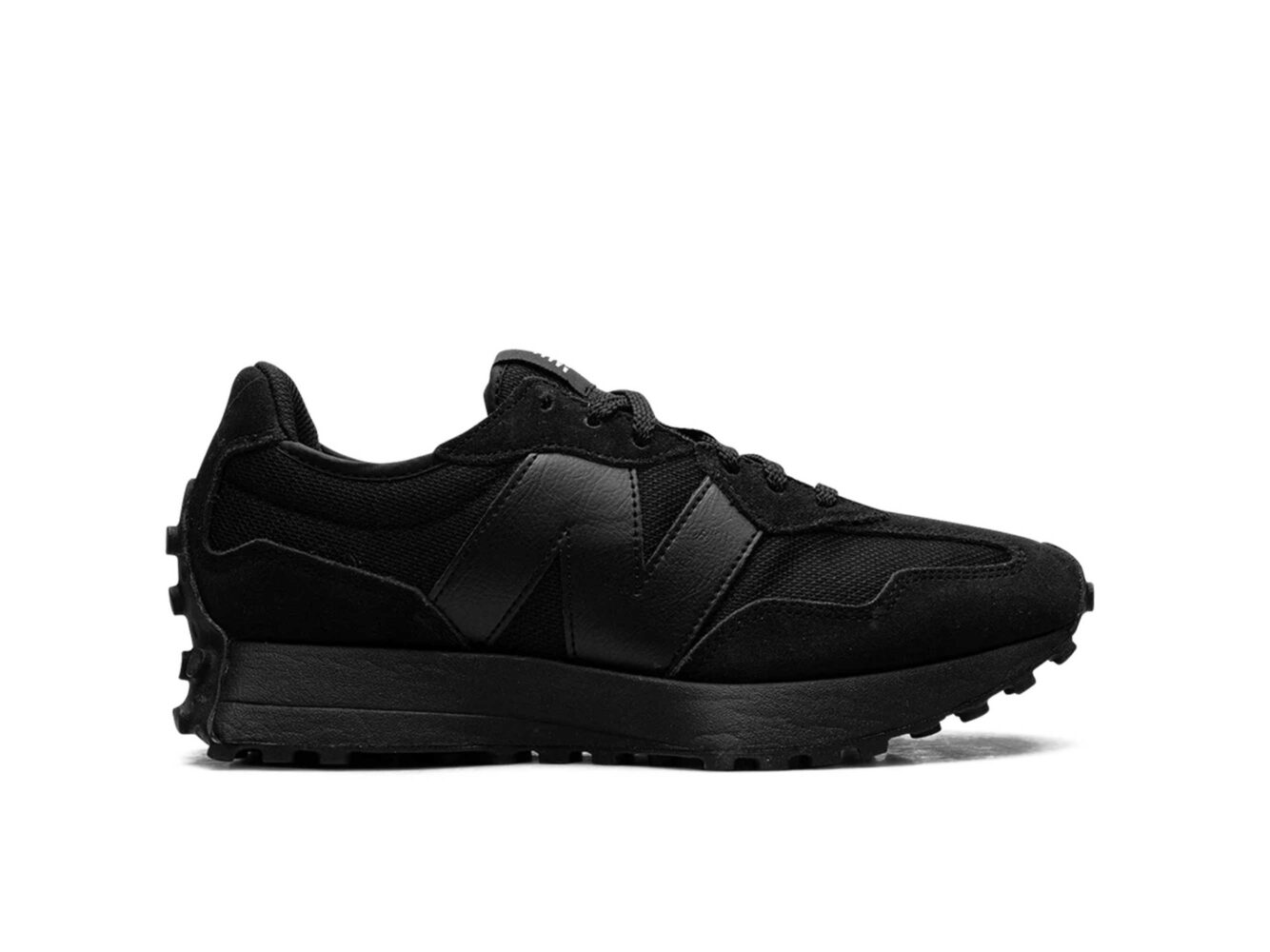 new balance 327 triple black MS327CTB купить