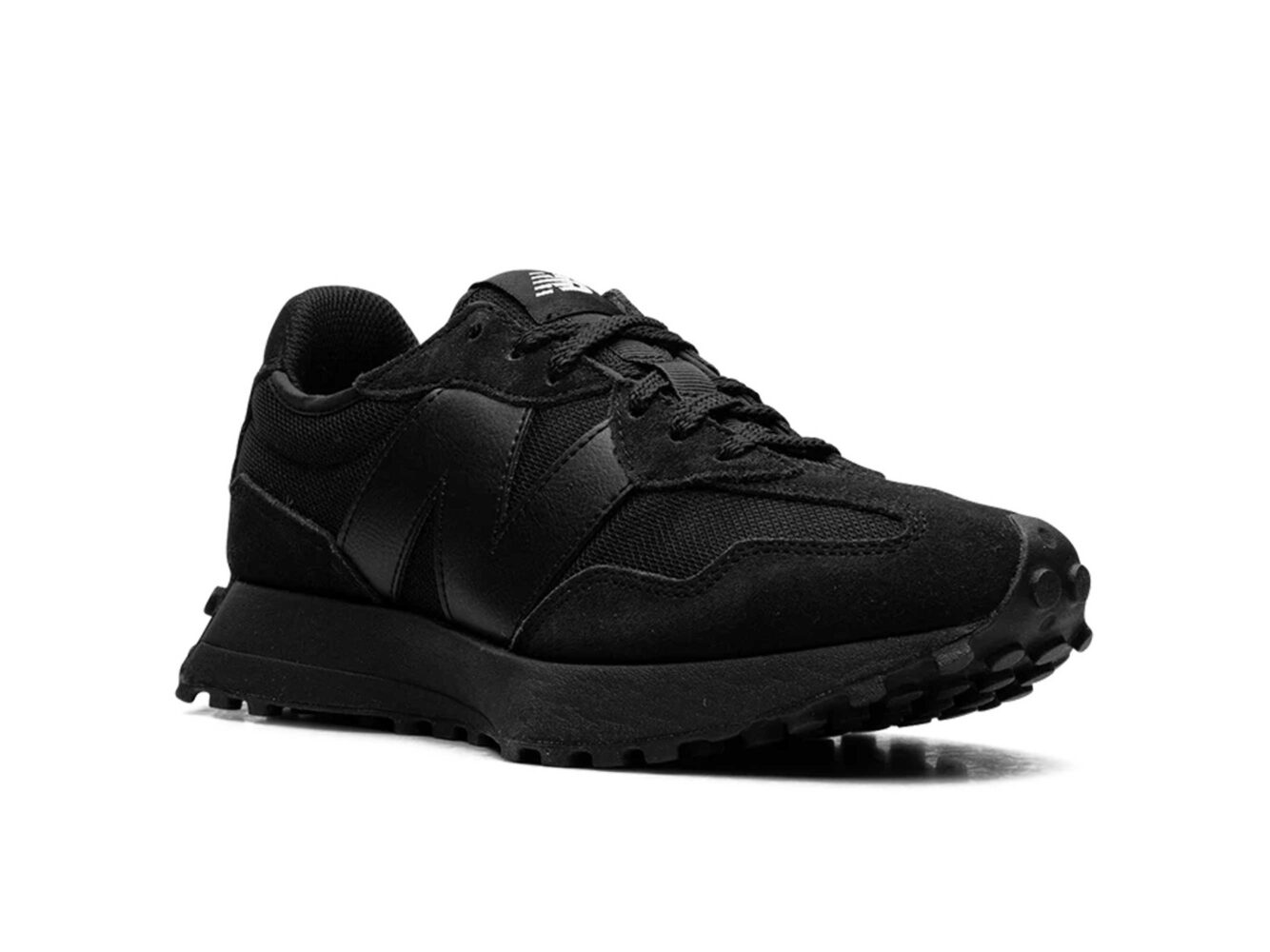 new balance 327 triple black MS327CTB купить