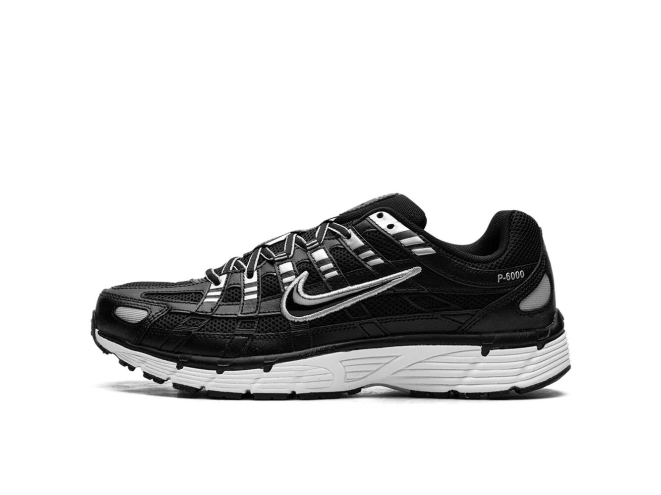nike P-6000 Black White Metallic Silver CD6404_026 купить