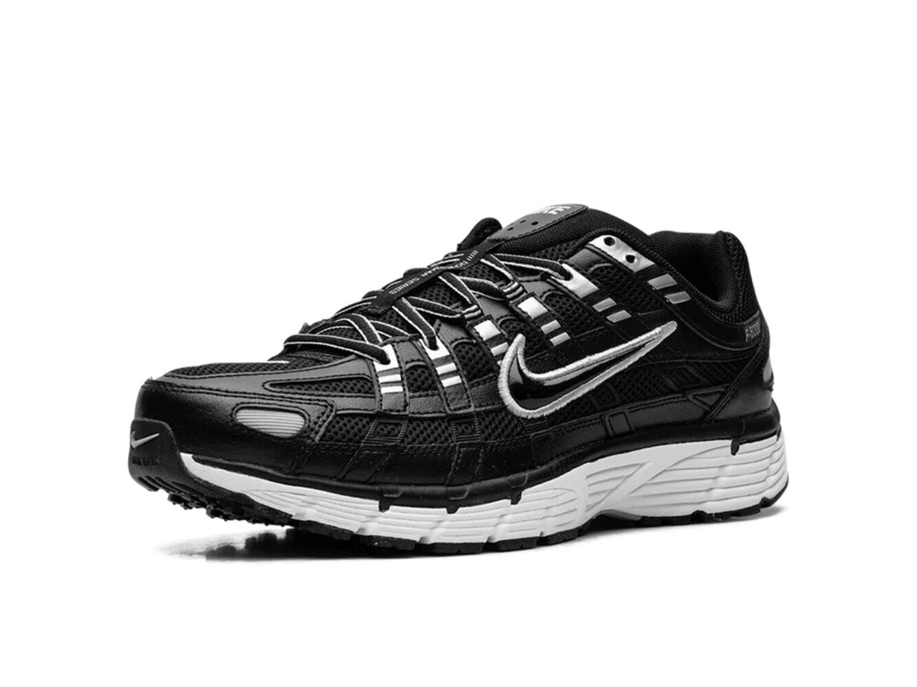 nike P-6000 Black White Metallic Silver CD6404_026 купить